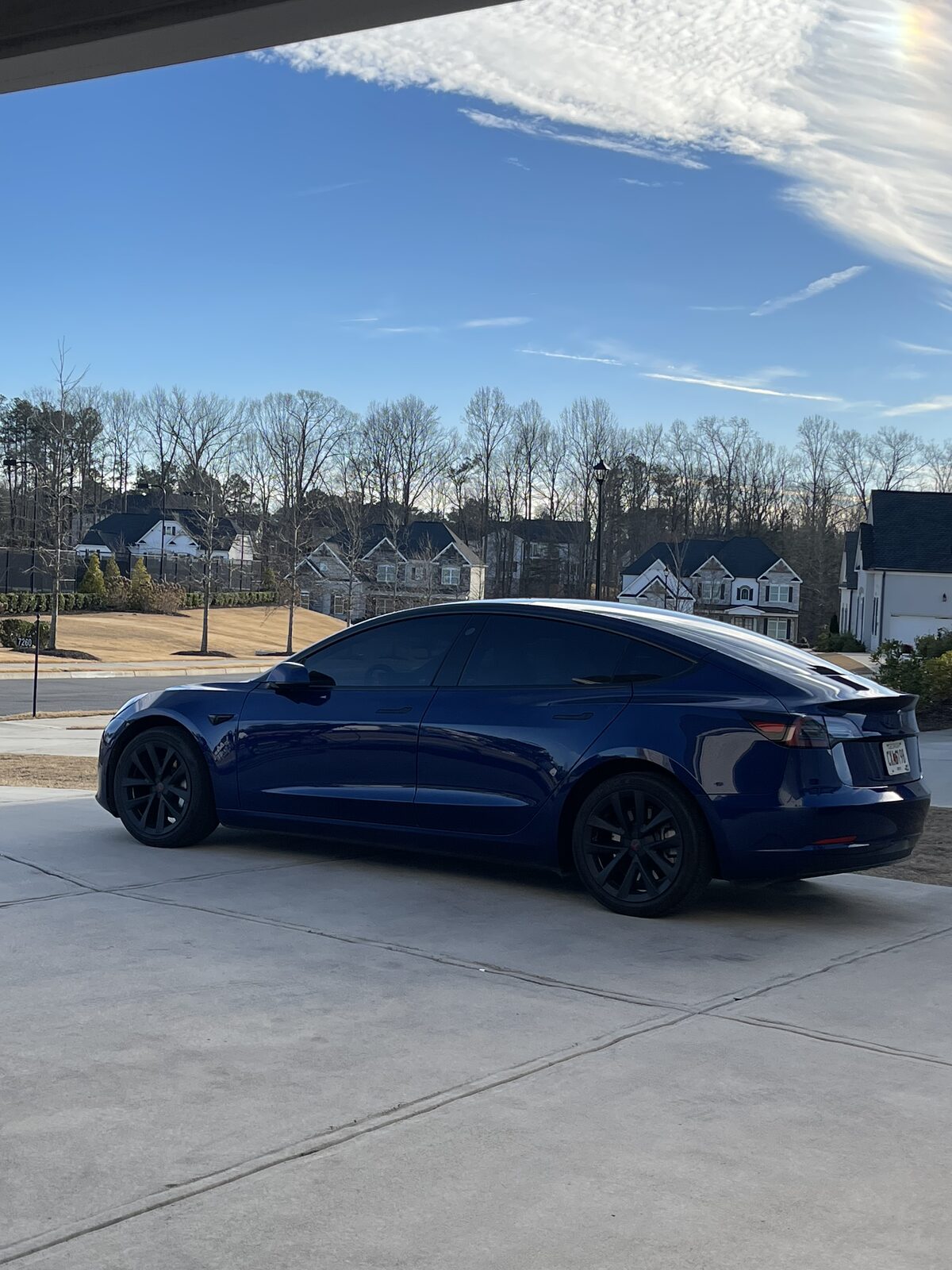 Glossy exterior paint after UrbanGlow detail